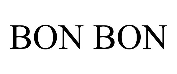 Trademark Logo BON BON