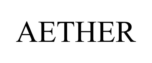 Trademark Logo AETHER