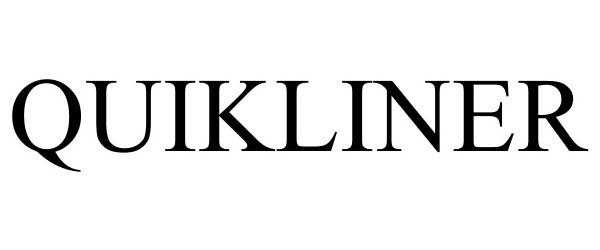 Trademark Logo QUIKLINER