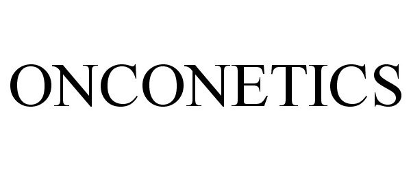 Trademark Logo ONCONETICS