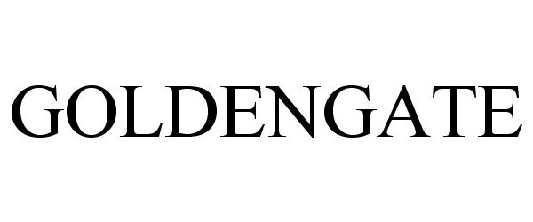 Trademark Logo GOLDENGATE