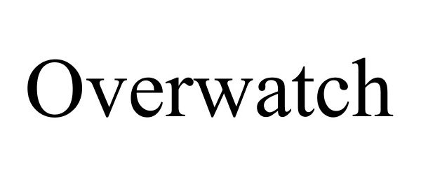 Trademark Logo OVERWATCH