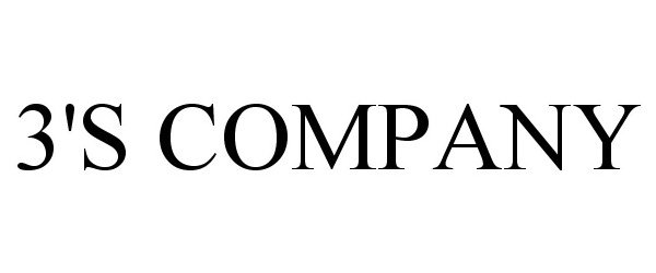 Trademark Logo 3'S COMPANY