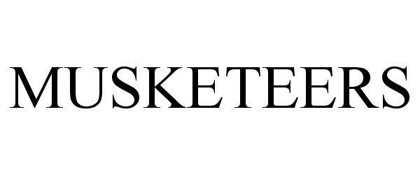 Trademark Logo MUSKETEERS