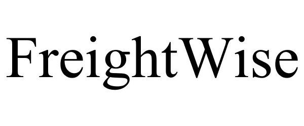 Trademark Logo FREIGHTWISE