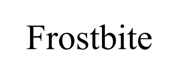 Trademark Logo FROSTBITE