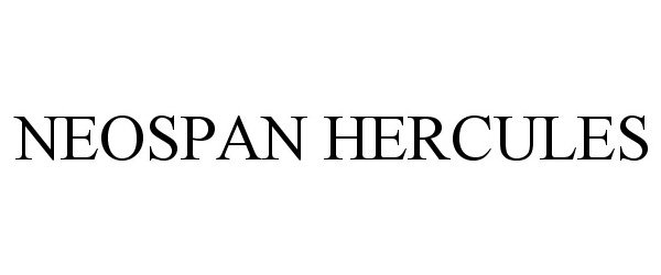 Trademark Logo NEOSPAN HERCULES