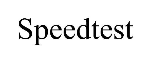 Trademark Logo SPEEDTEST