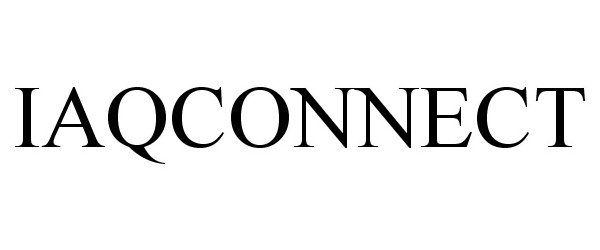 Trademark Logo IAQCONNECT