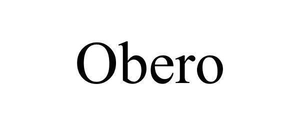 Trademark Logo OBERO