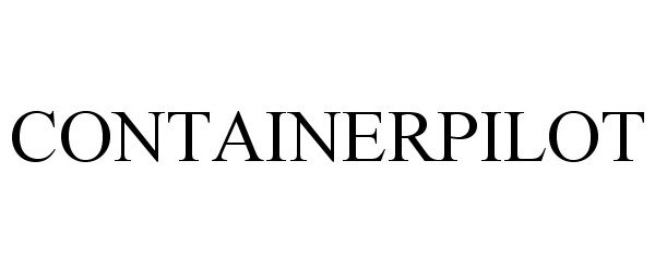 Trademark Logo CONTAINERPILOT