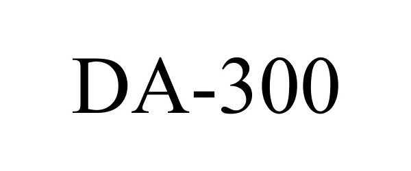 Trademark Logo DA-300