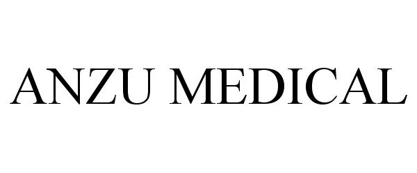 Trademark Logo ANZU MEDICAL