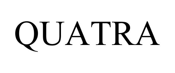 Trademark Logo QUATRA