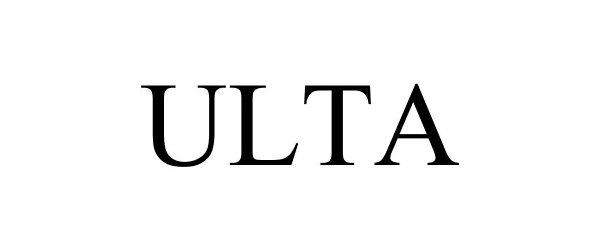 Trademark Logo ULTA