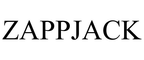 Trademark Logo ZAPPJACK