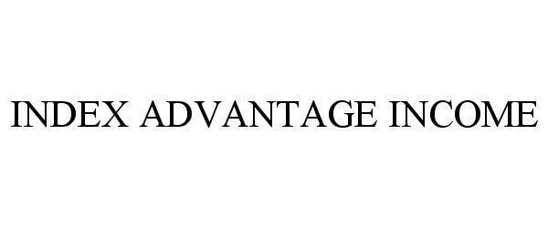 Trademark Logo INDEX ADVANTAGE INCOME