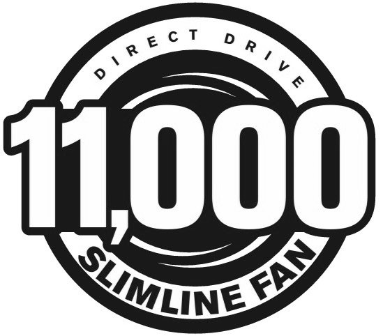 Trademark Logo DIRECT DRIVE 11,000 SLIMLINE FAN