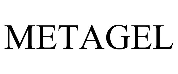 Trademark Logo METAGEL