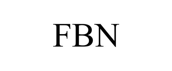 Trademark Logo FBN