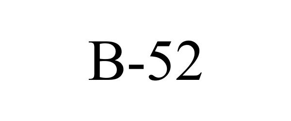 Trademark Logo B-52