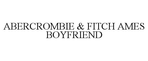  ABERCROMBIE &amp; FITCH AMES BOYFRIEND