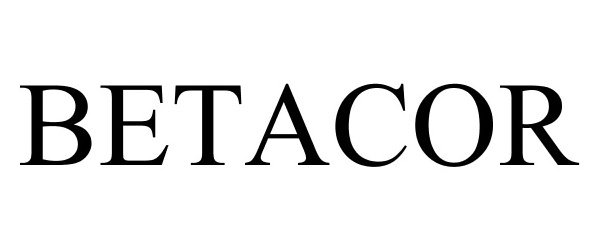 Trademark Logo BETACOR