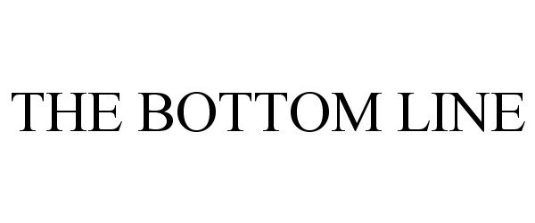 Trademark Logo THE BOTTOM LINE