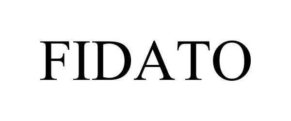 Trademark Logo FIDATO