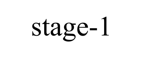 Trademark Logo STAGE-1