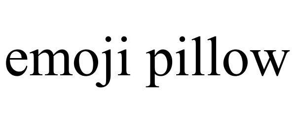Trademark Logo EMOJI PILLOW