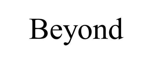 Trademark Logo BEYOND