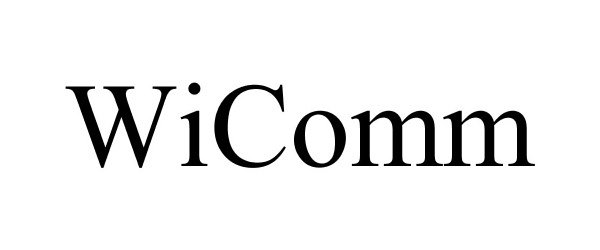 Trademark Logo WICOMM