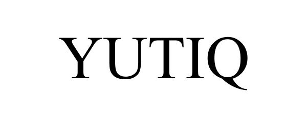 Trademark Logo YUTIQ