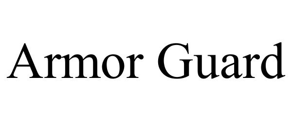 Trademark Logo ARMOR GUARD