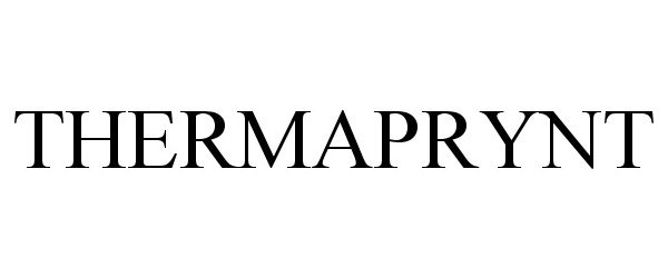 Trademark Logo THERMAPRYNT