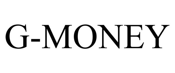 Trademark Logo G-MONEY