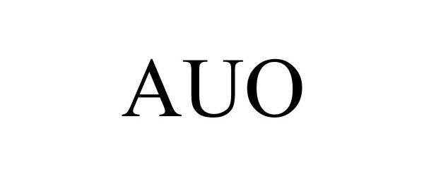 Trademark Logo AUO