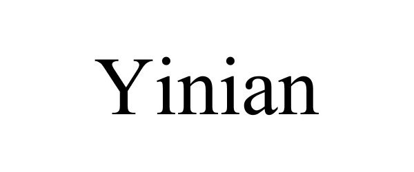 Trademark Logo YINIAN