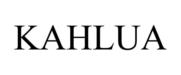 Trademark Logo KAHLUA