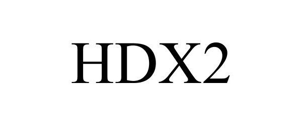 Trademark Logo HDX2