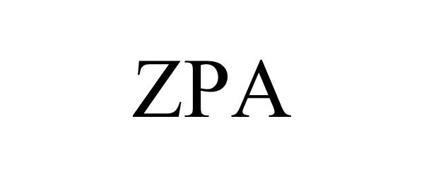 Trademark Logo ZPA