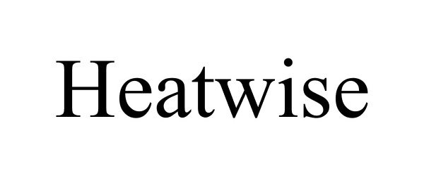 Trademark Logo HEATWISE