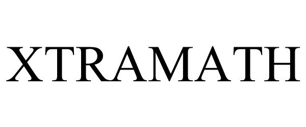 Trademark Logo XTRAMATH