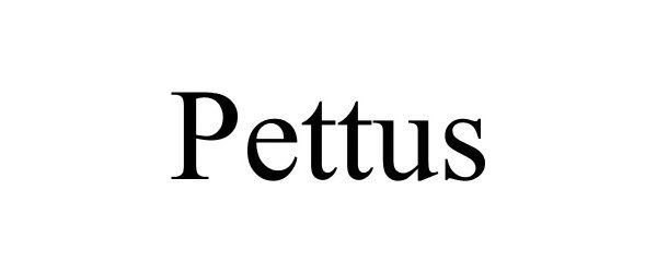Trademark Logo PETTUS
