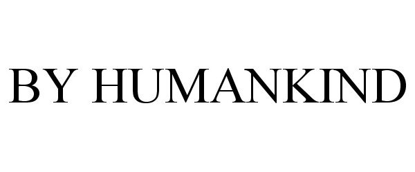 Trademark Logo BY HUMANKIND