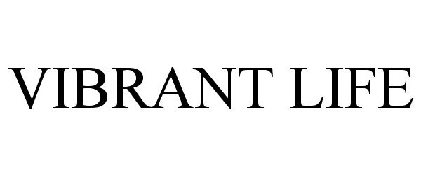 Trademark Logo VIBRANT LIFE