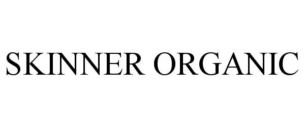 Trademark Logo SKINNER ORGANIC