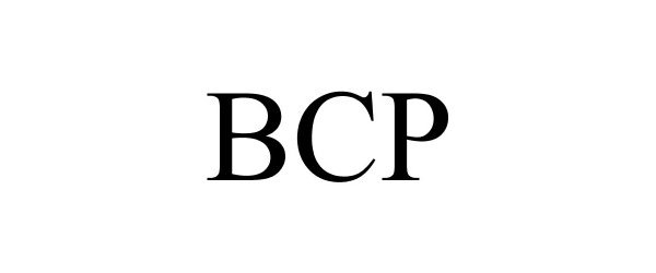 Trademark Logo BCP