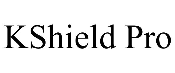 Trademark Logo KSHIELD PRO